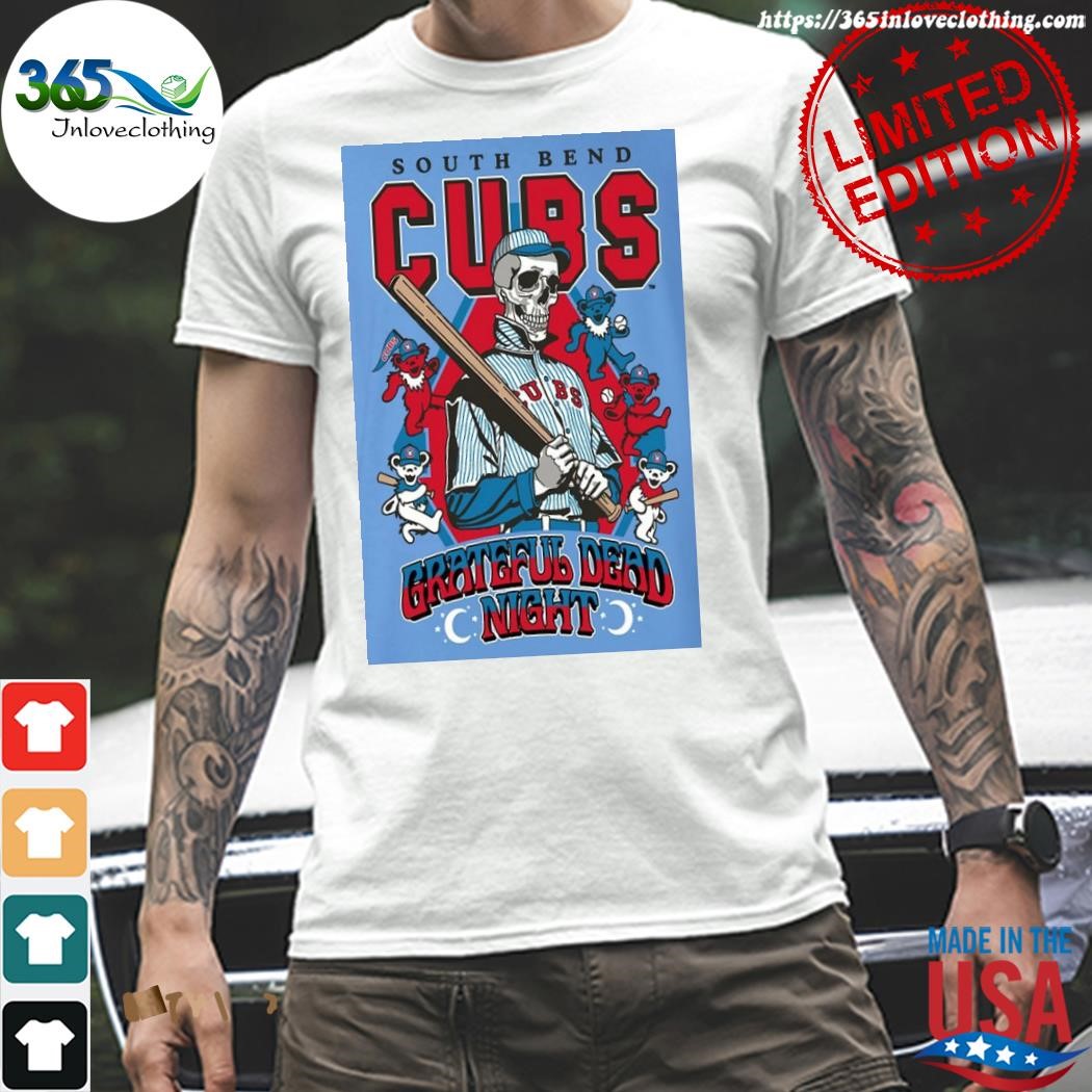 Chicago Cubs Homage Grateful Dead Tri-blend Shirt