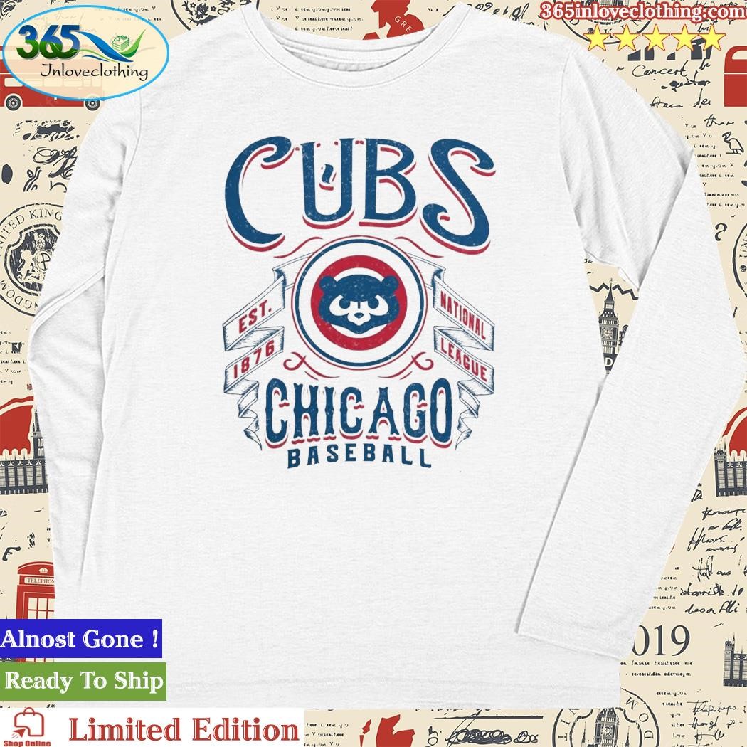Chicago Cubs baseball est. 1876 national league logo shirt, hoodie,  sweater, long sleeve and tank top