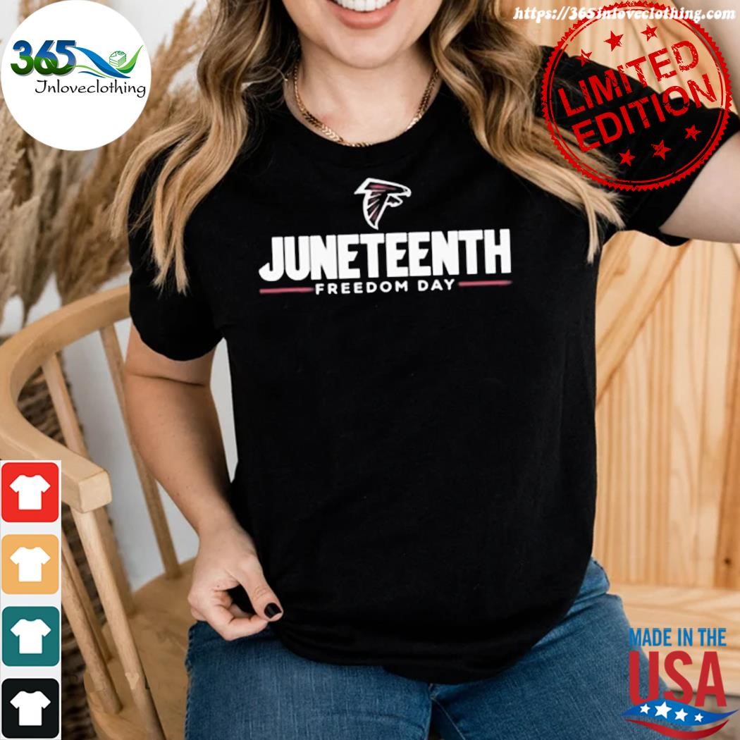 Juneteenth Freedom Day Atlanta Falcons shirt,tank top, v-neck for