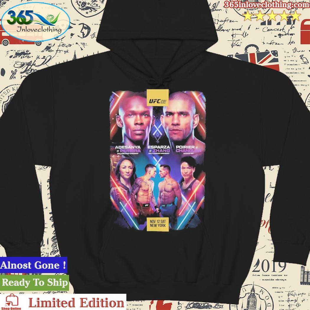 Merchandise Ufc Store Ufc 281 Adesanya Vs Pereira Event T-Shirt, hoodie,  long sleeve tee