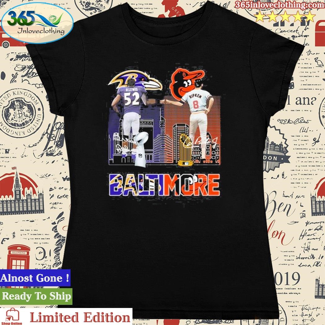 Offcial baltimore Orioles And Baltimore Ravens Unisex T-Shirt,tank