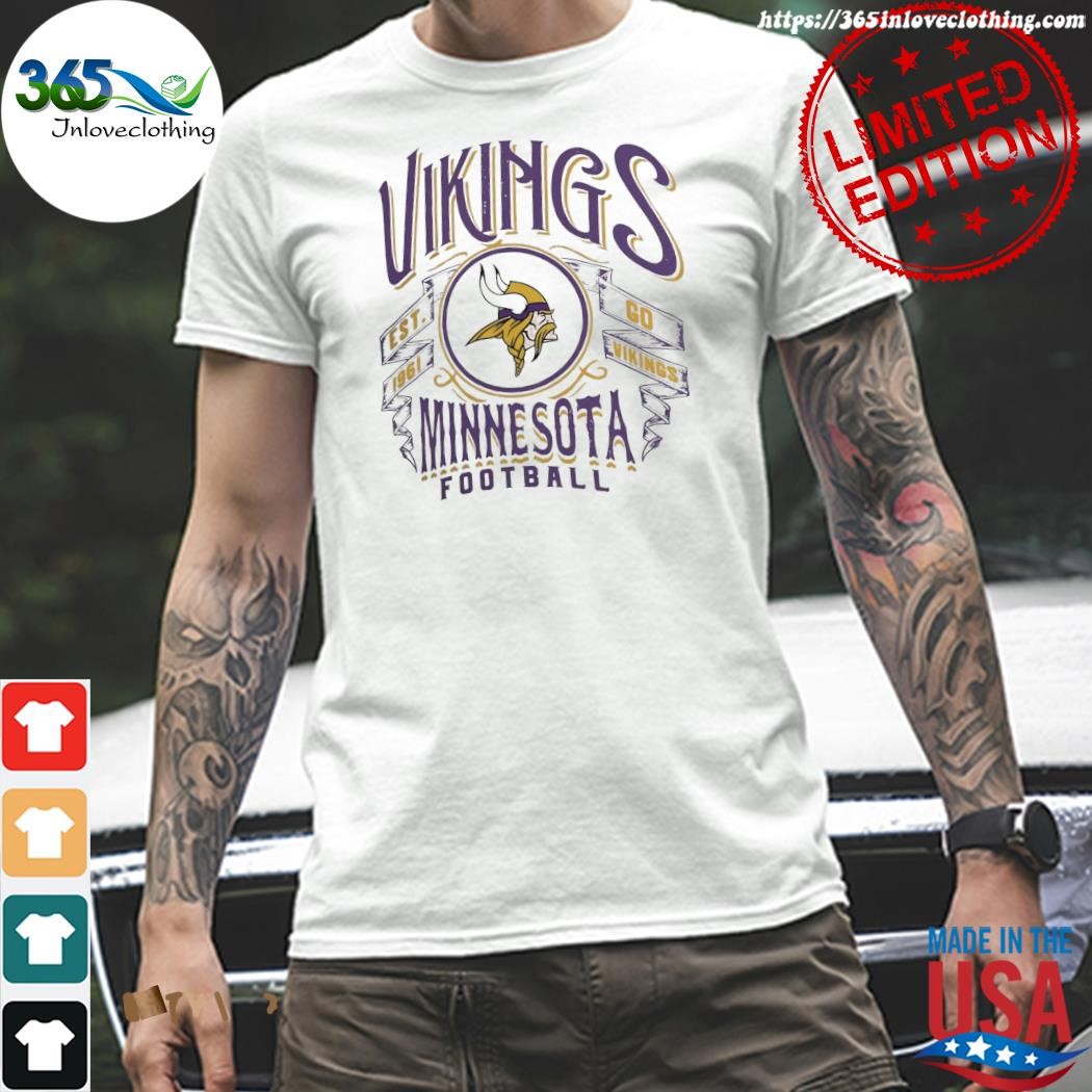 Minnesota Vikings Men'S Nfl X Darius Rucker Collection By Fanatics White  Vintage Football Shirt, hoodie, sweater, long sleeve and tank top