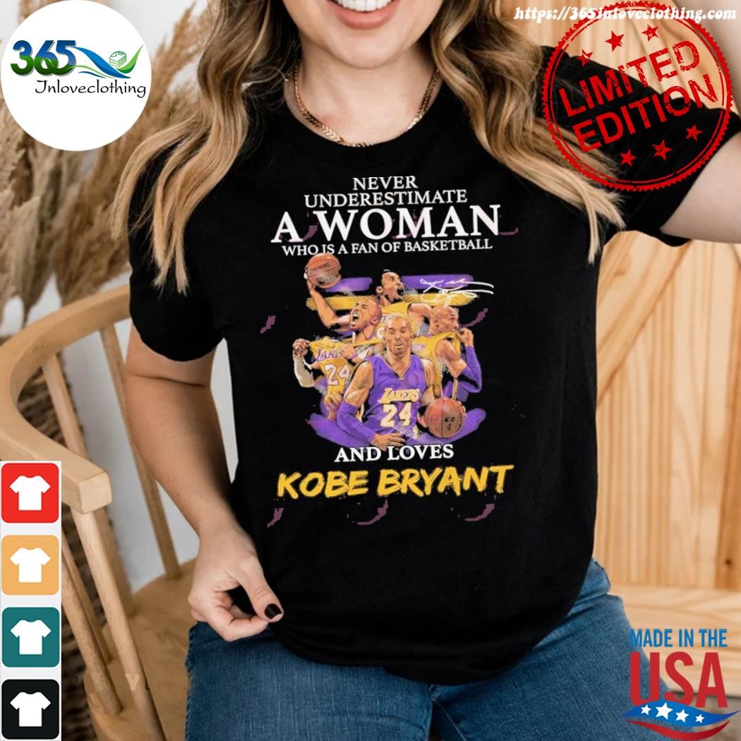 Kobe bryant hot sale shirt women