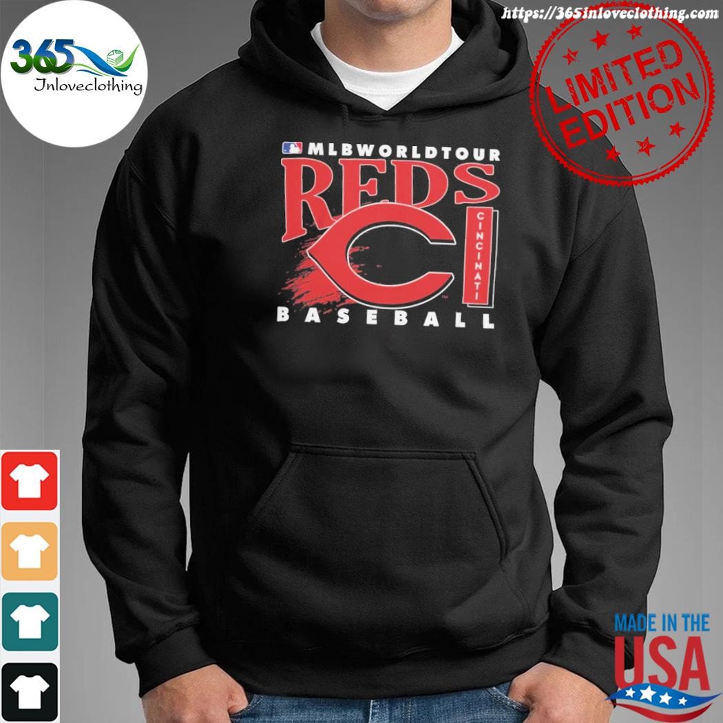 MLB World Tour Cincinnati Reds baseball logo 2023 shirt, hoodie, sweater,  long sleeve and tank top