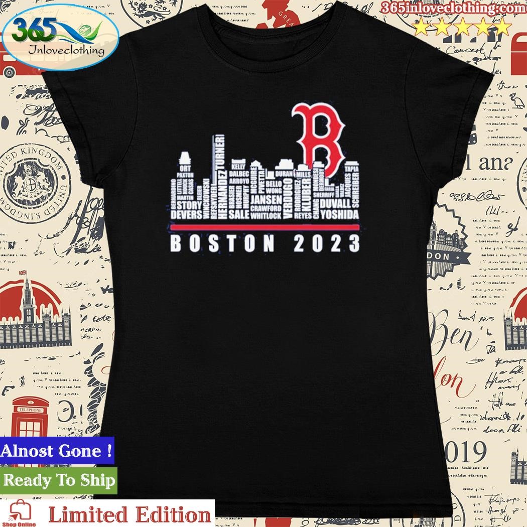 Official boston 2023 Red Sox Team Roster In City Shirt, hoodie, sweater,  long sleeve and tank top