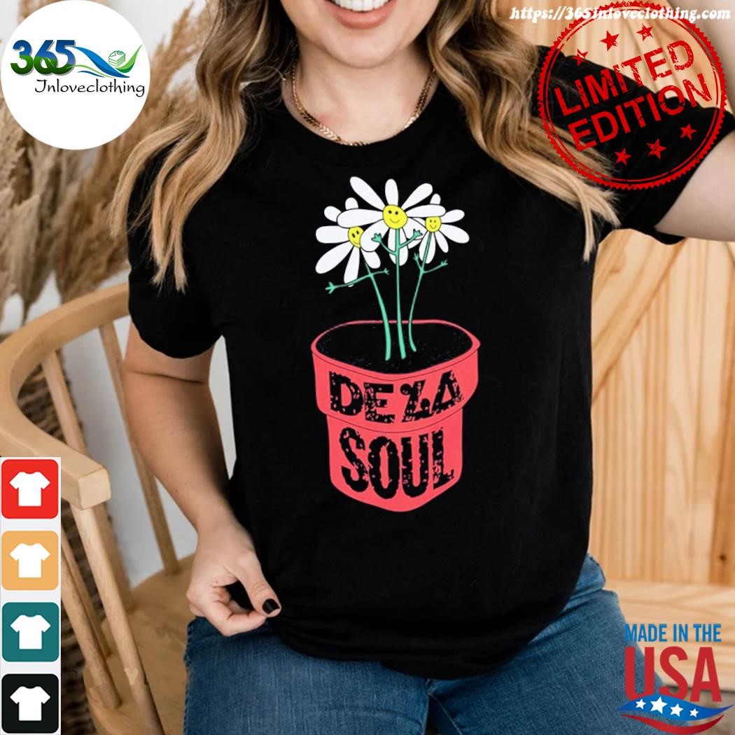 T shirt de la soul hot sale