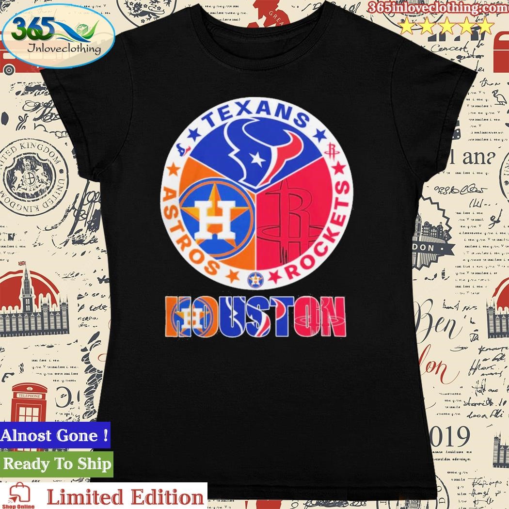 Official Houston texans rockets astros sport champions 2023 T