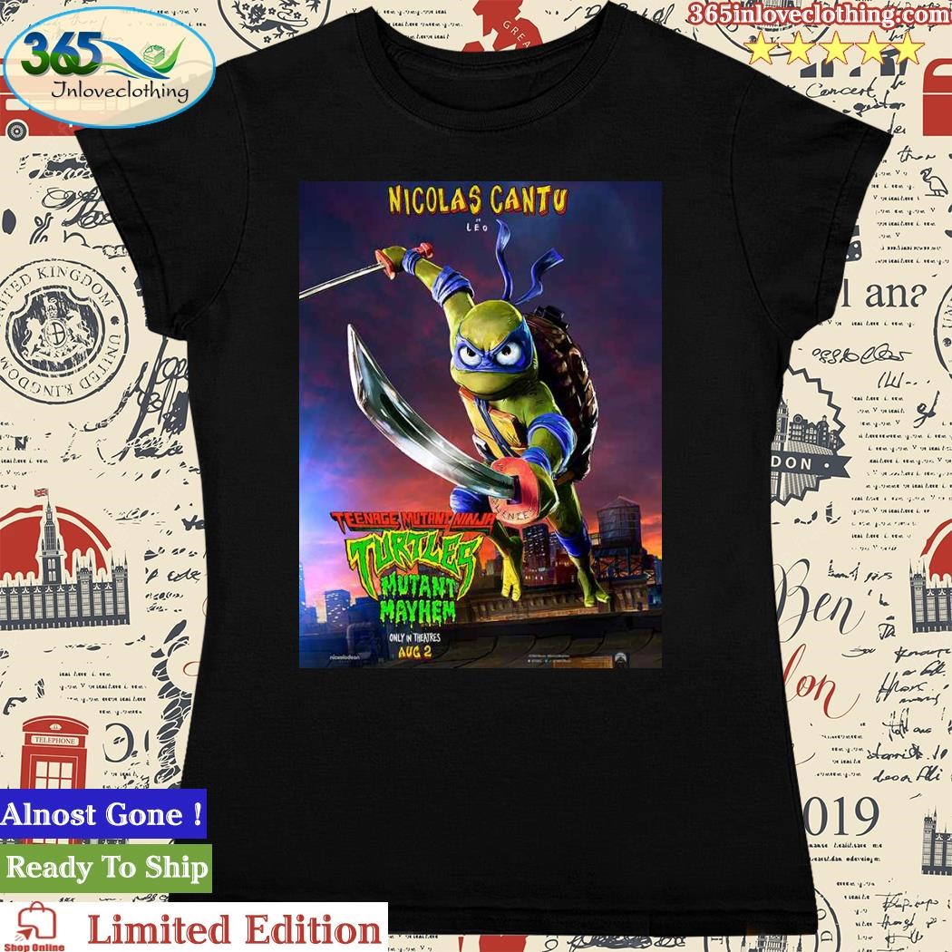 Leo Teenage Mutant Ninja Turtles Mutant Mayhem Shirt