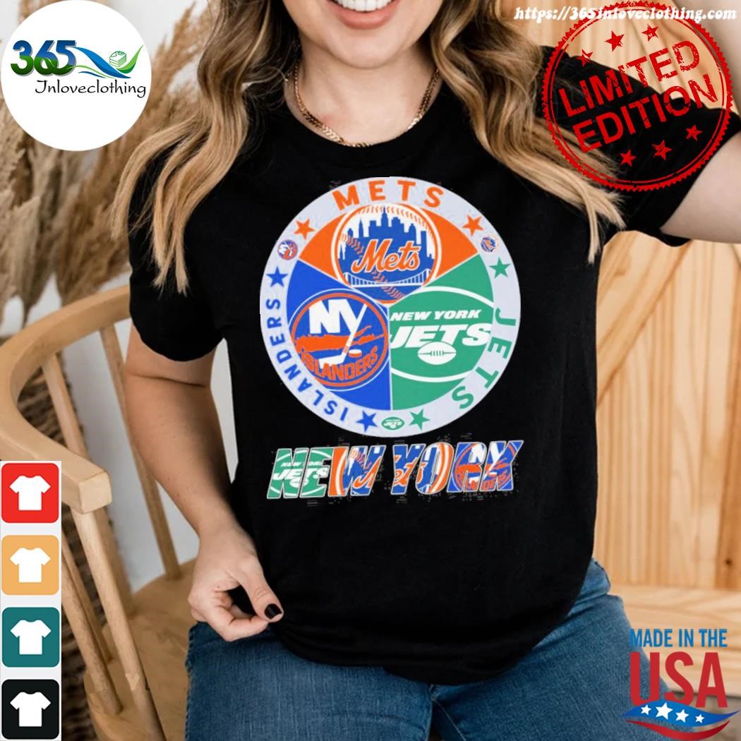 Official new York Mets Jets Islanders T Shirt,tank top, v-neck for men and  women