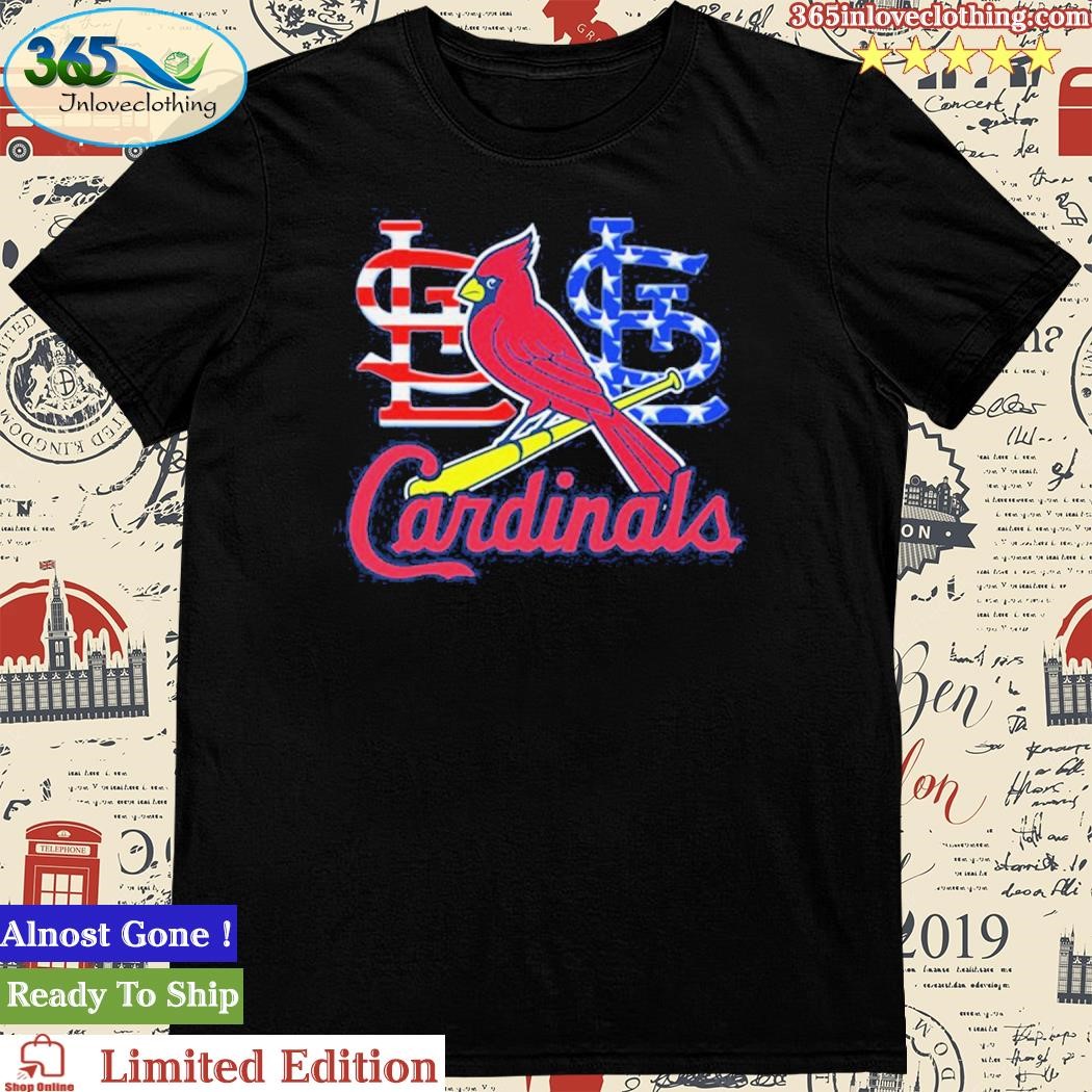 Red, White & Blue - St. Louis Cardinal's logo in 2023