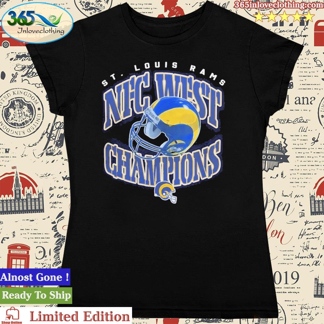 St. Louis Rams NFC West Champions Logo Athletic 2023 shirt, hoodie