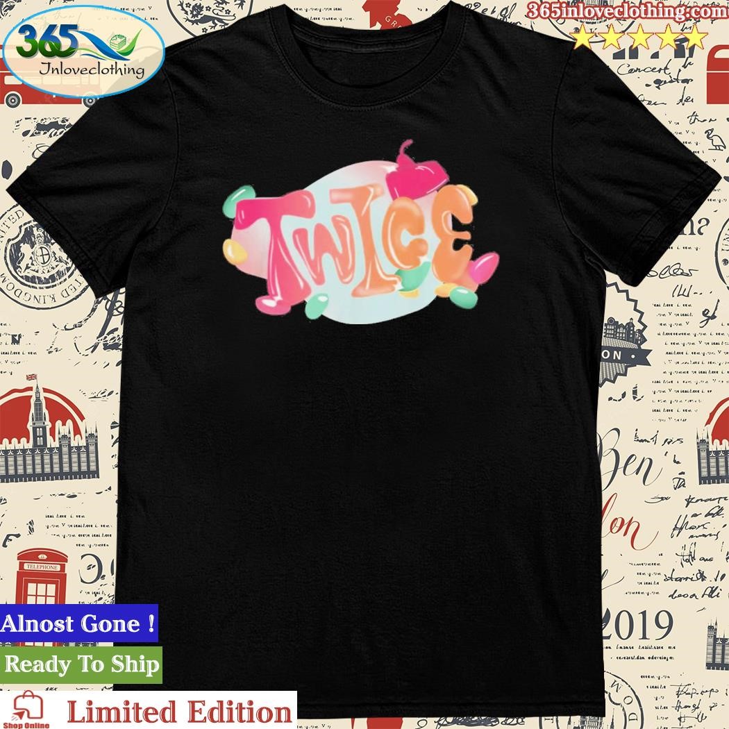 TWICE 5th World Tour READY TO BE US Jelly T-shirt