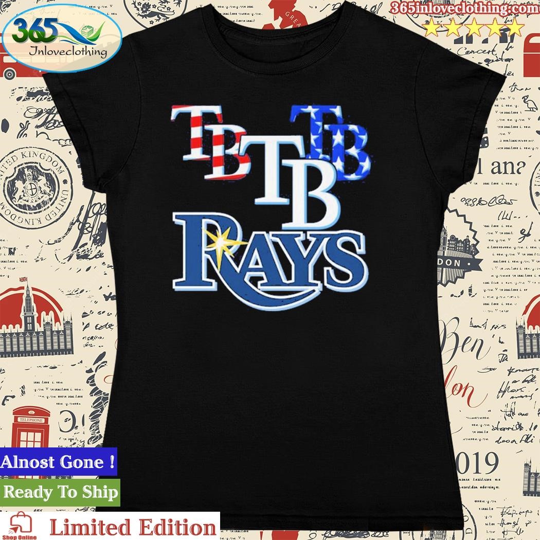 New Era MLB Men's Tampa Bay Rays 4th of July 2023 T-Shirt X-Large