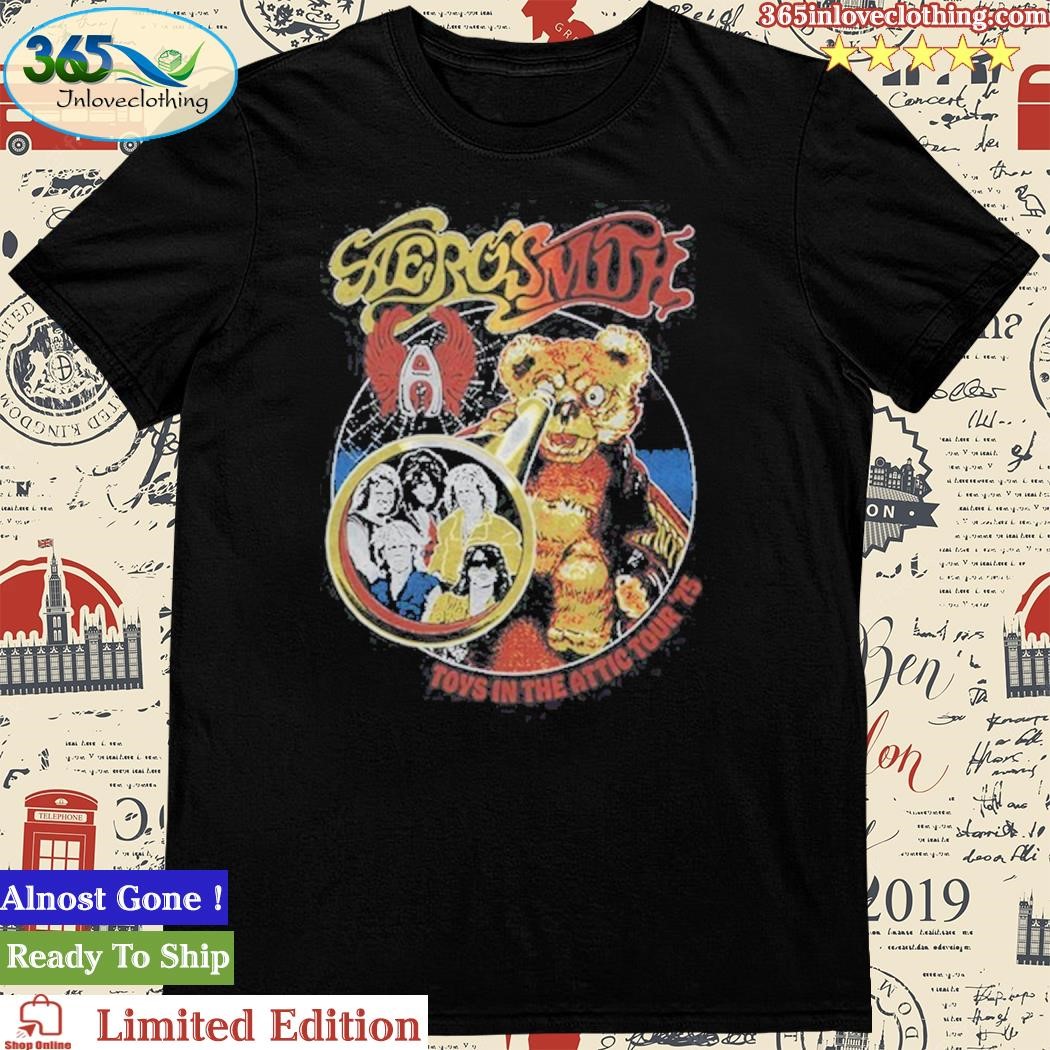 Official aerosmith Toys In The Attic T T-Shirt