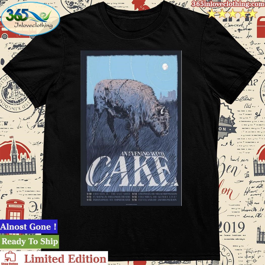 Official an Evening With Cake Tour 2023 Poster Shirt