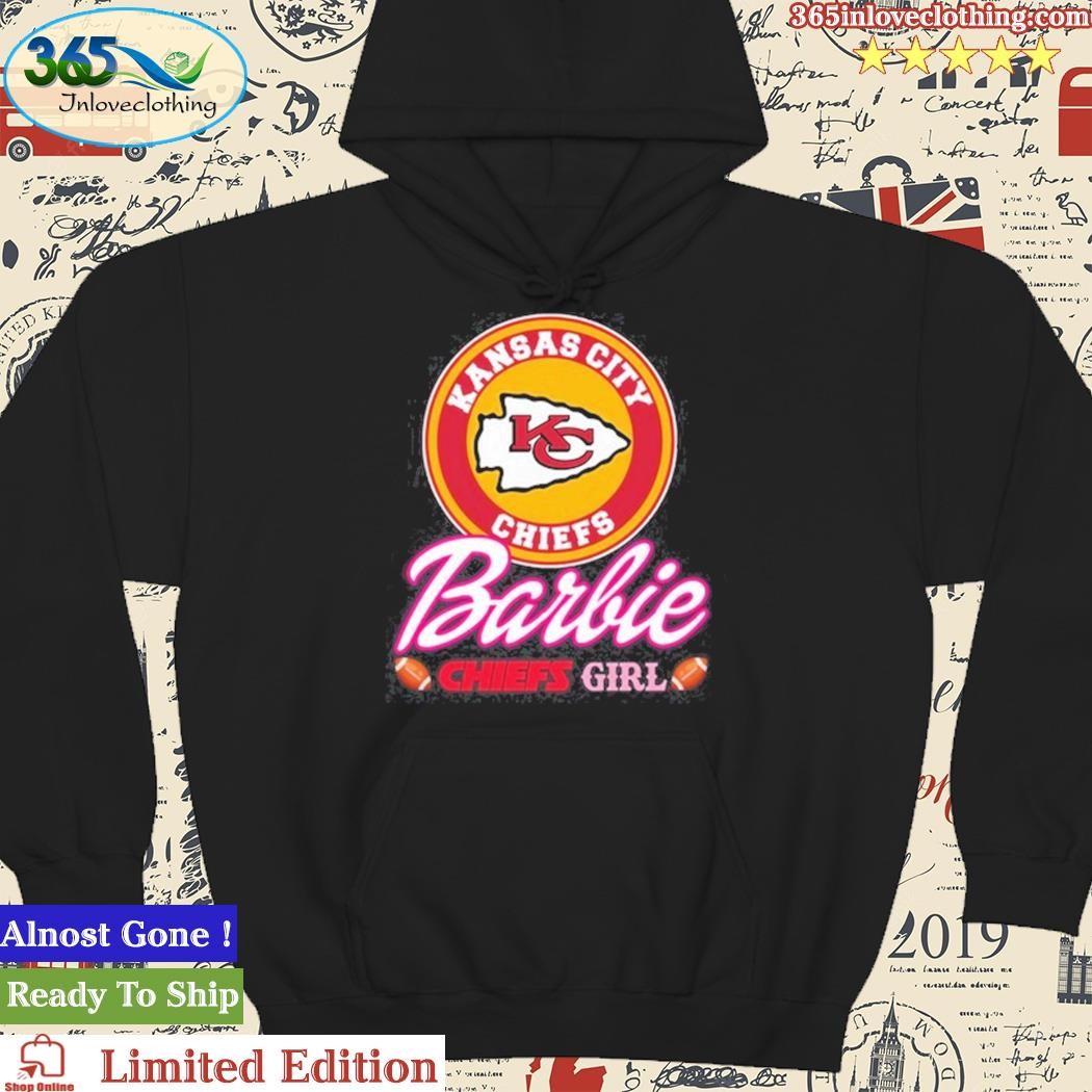 Kansas City Chiefs Barbie sports Chiefs girl logo shirt, hoodie, sweater  and v-neck t-shirt