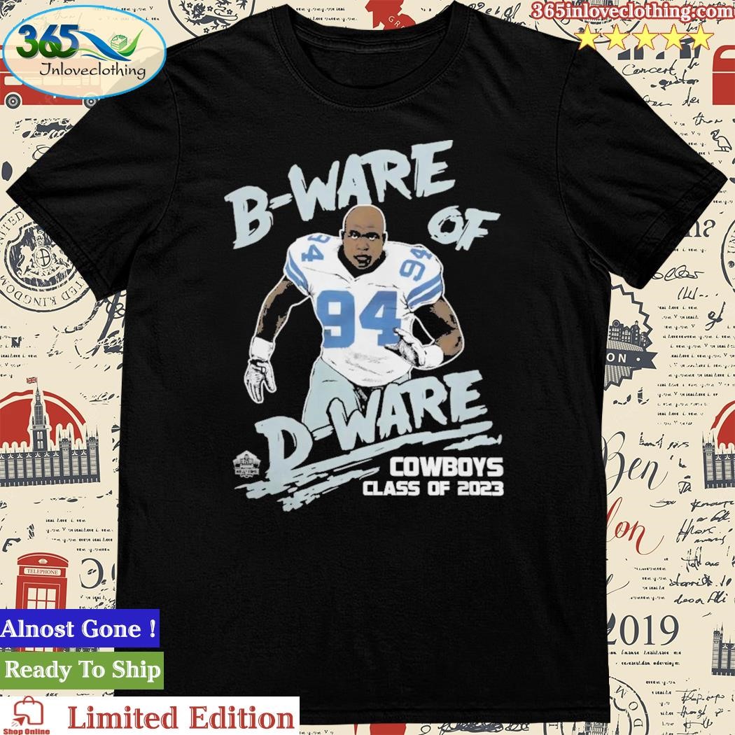 Official deMarcus Ware Royal Dallas Cowboys Retired Player Caricature Tri-Blend T-Shirt