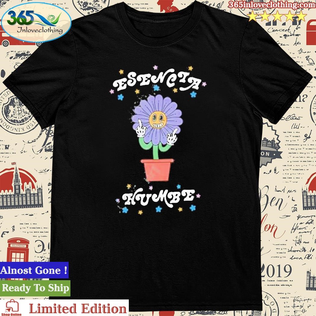 Official esencia Flower Pot Black T-Shirt