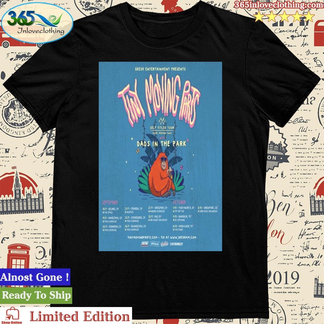 Official event Tiny Moving Parts Tour Sept & Oct 2023 Poster T-Shirt