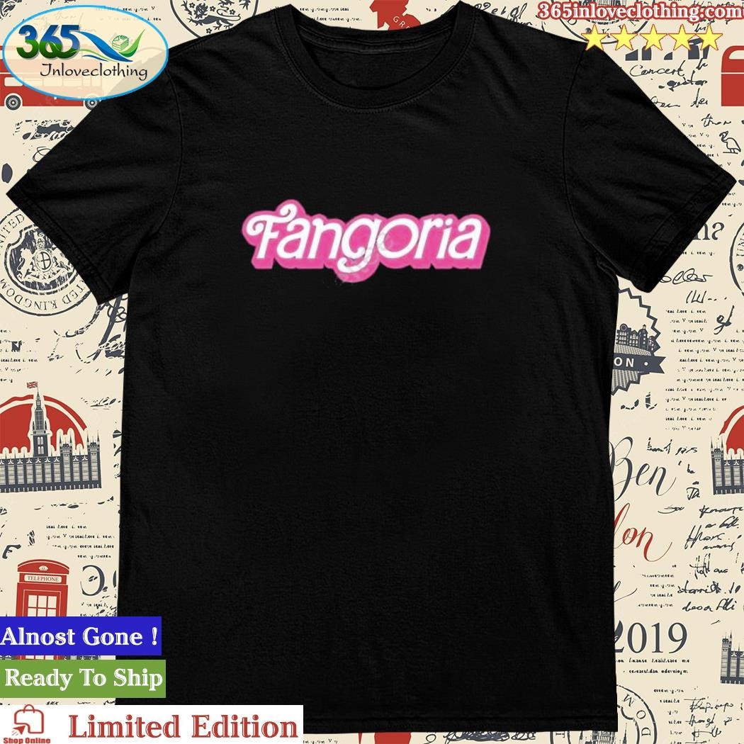 Official fangoria Pink Logo shirt