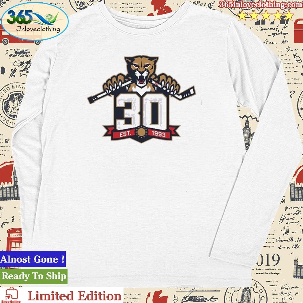 Florida Panthers 30th Anniversary Long Sleeve Shirt