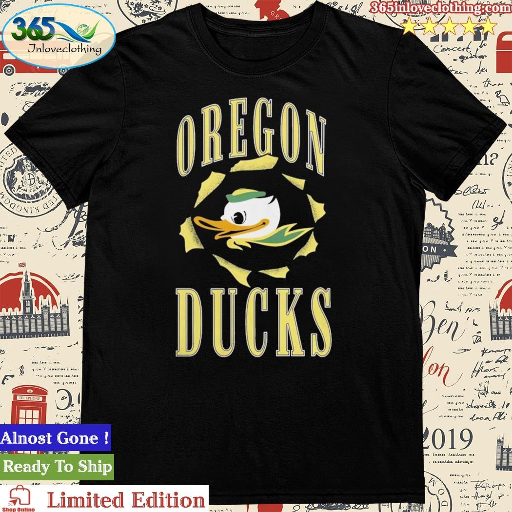 Official green Oregon Ducks Campus Back To School T-Shirt
