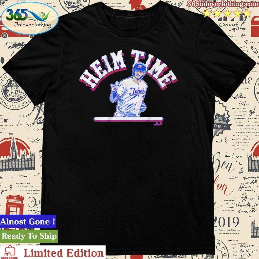Official jonah Heim Time T-Shirt