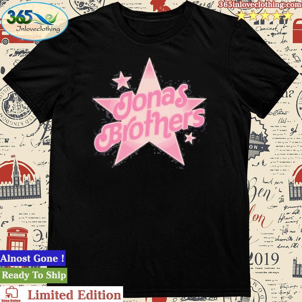 Official jonasbrothersshop Pink Stars Shirt