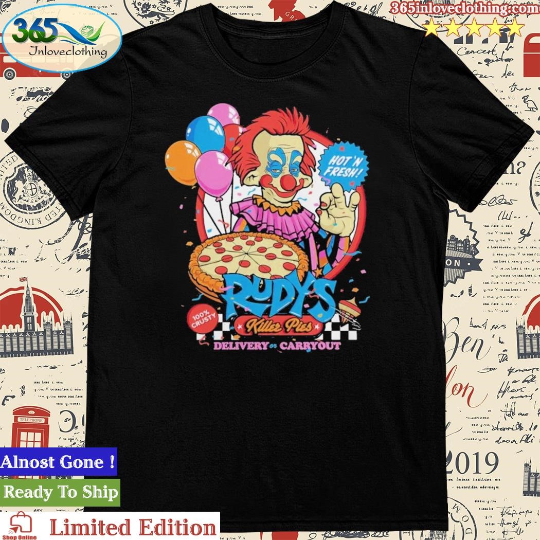 Official killer Klowns From Outer Space Pizza Tee Shirt