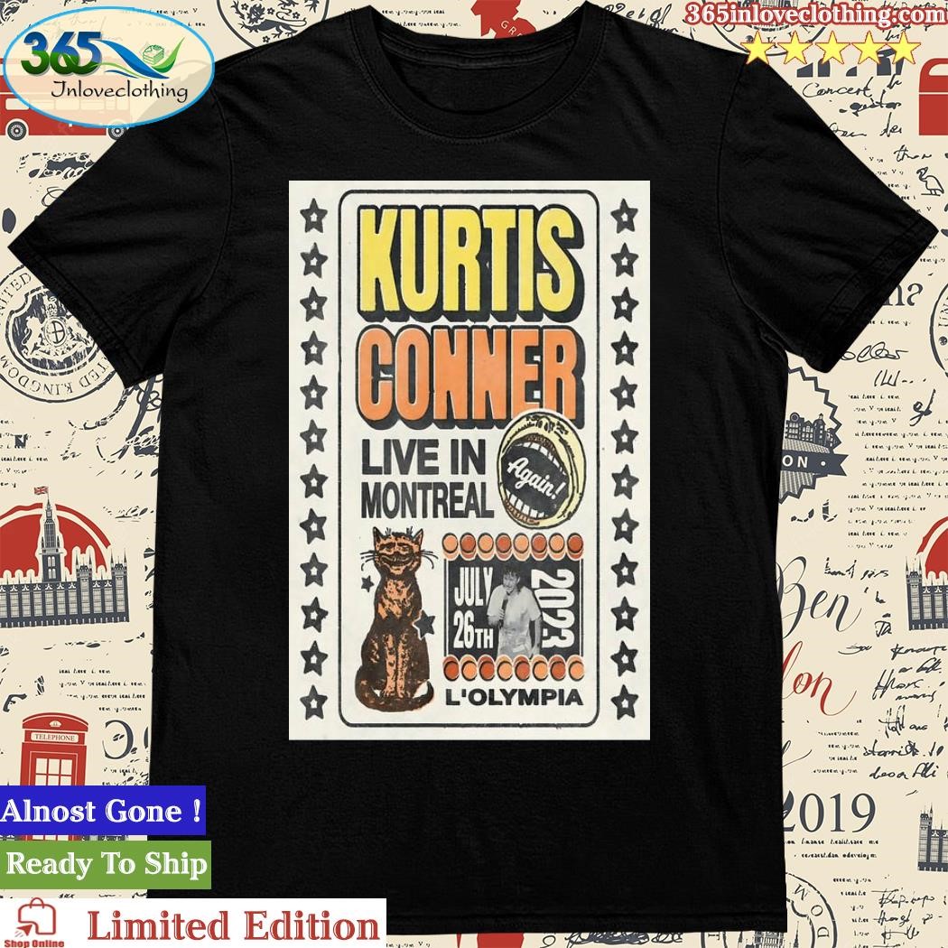 Official kurtis Conner Live at JFL July 26, 2023 Poster Shirt