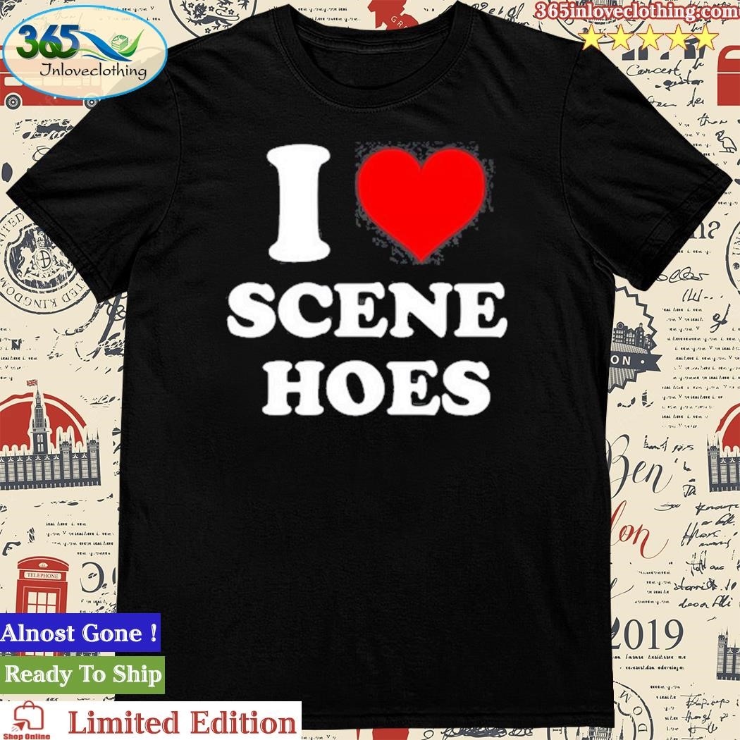 Official lil Yachty I Love Scene Hoes shirt