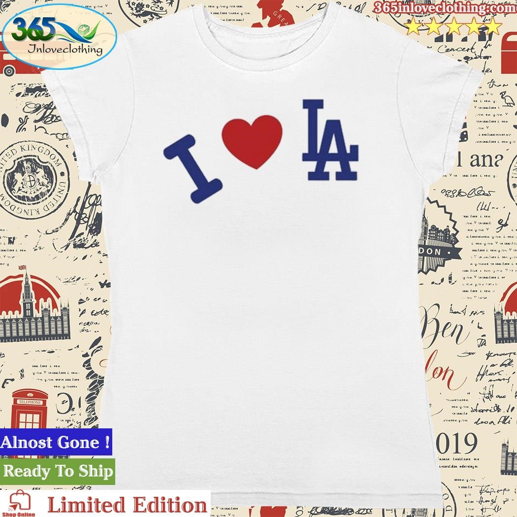 I love LA Dodgers by korean | Active T-Shirt