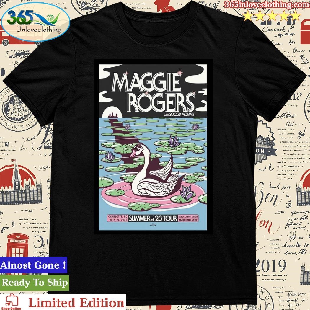 Official maggie Rogers 24 July Event Skyla Credit Union Amphitheatre Poster Shirt