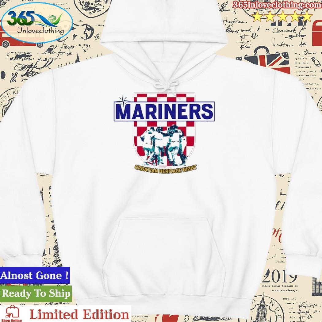 2023 Seattle Mariners Croatian Heritage Night T Shirt