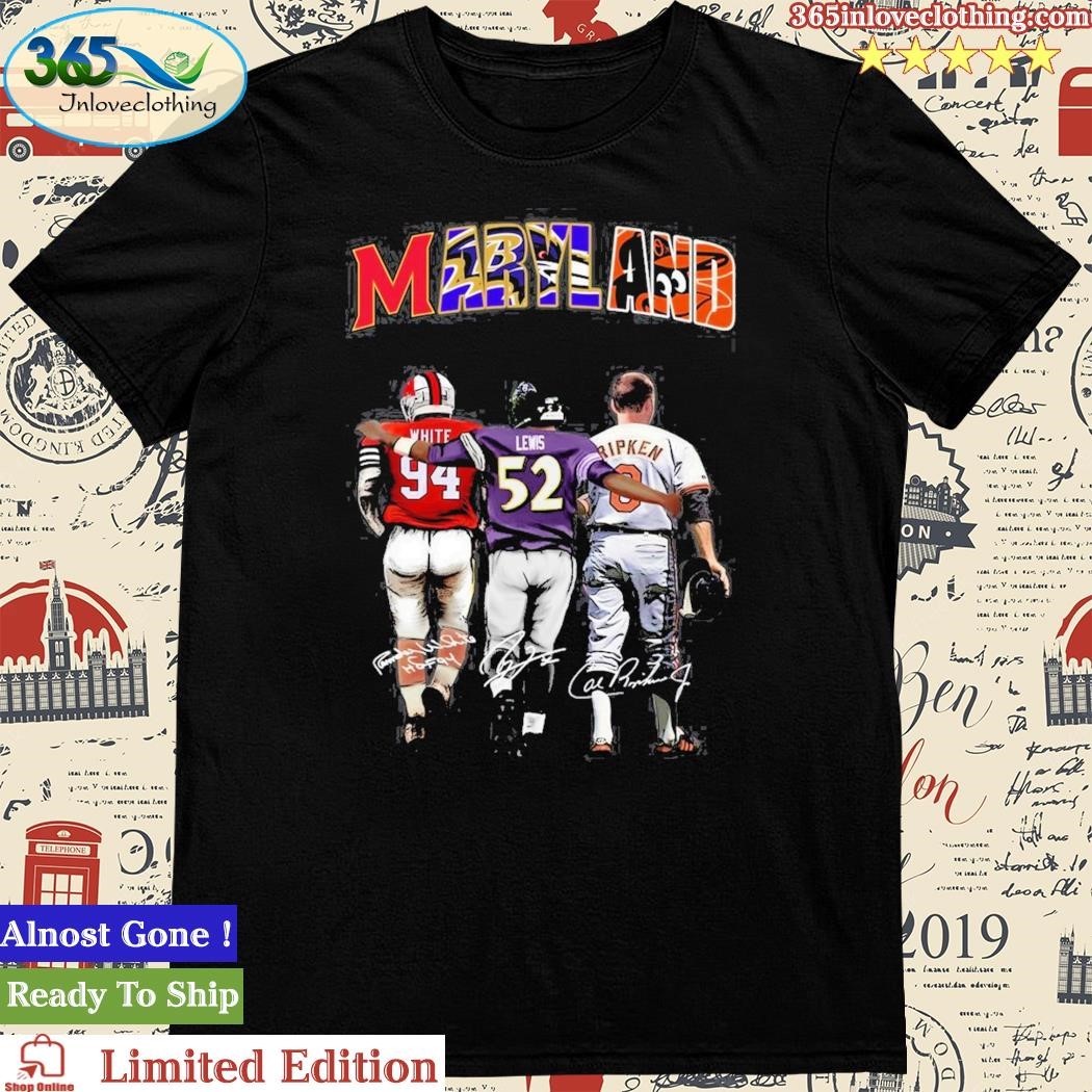 Official maryland Sport Signatures Unisex T-Shirt