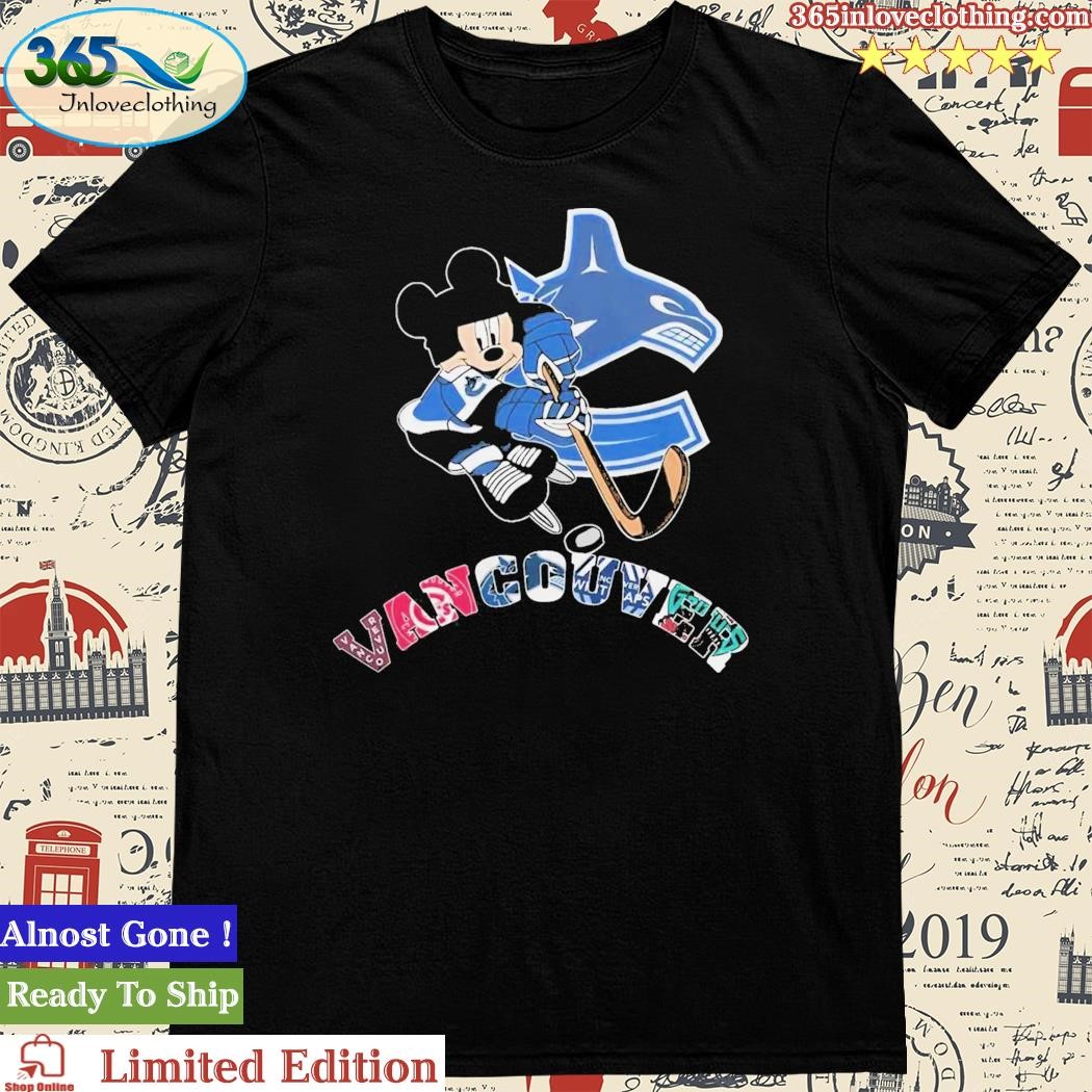 Official mickey Mouse Vancouver Sports Teams Shirt