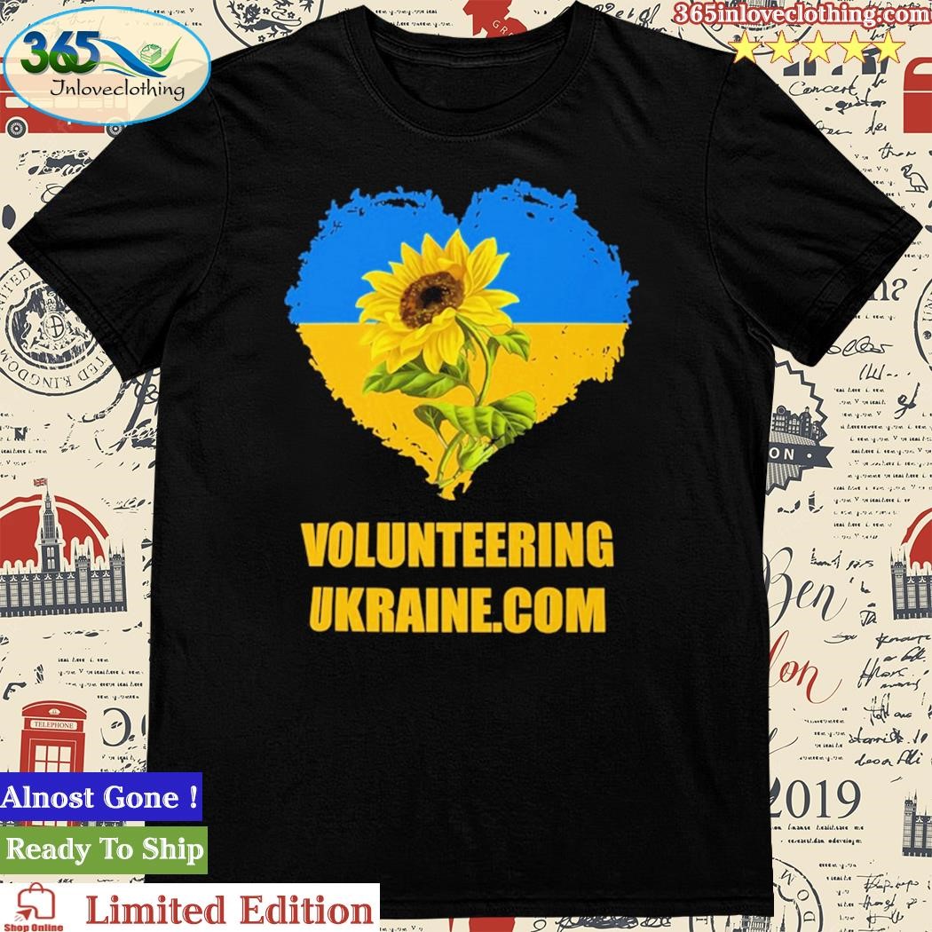 Official nAFO FLK Volunteering Flag Ukraine T-Shirt