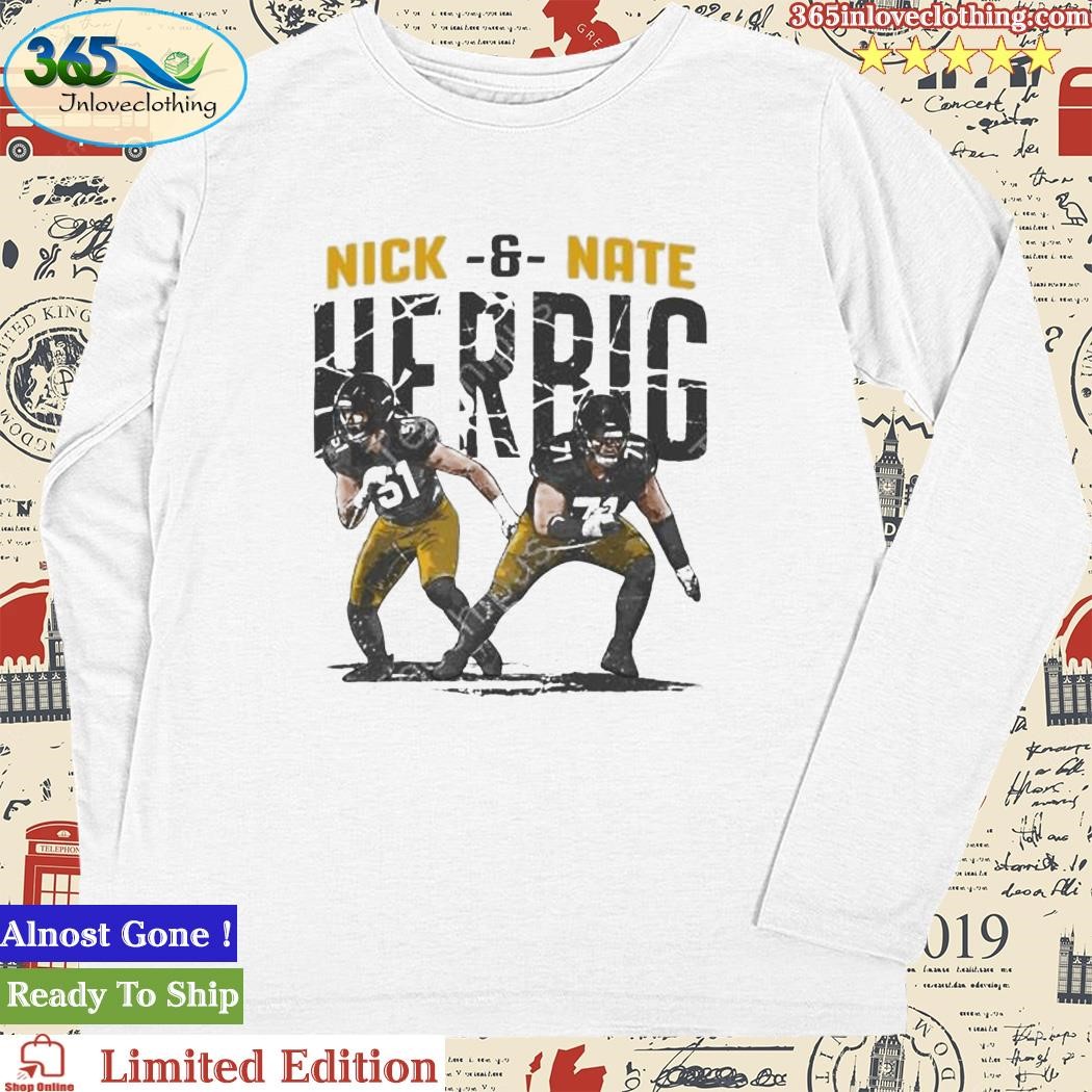 Pittsburgh Steelers Nick & Nate Herbig shirt, hoodie, longsleeve,  sweatshirt, v-neck tee