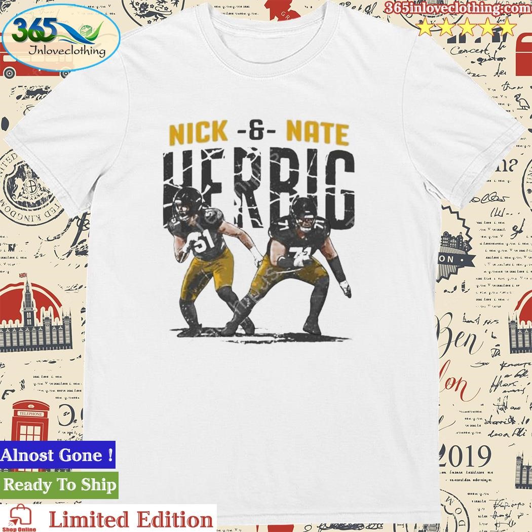 Official nick & Nate Herbig Pittsburgh Brothers Tee Shirt