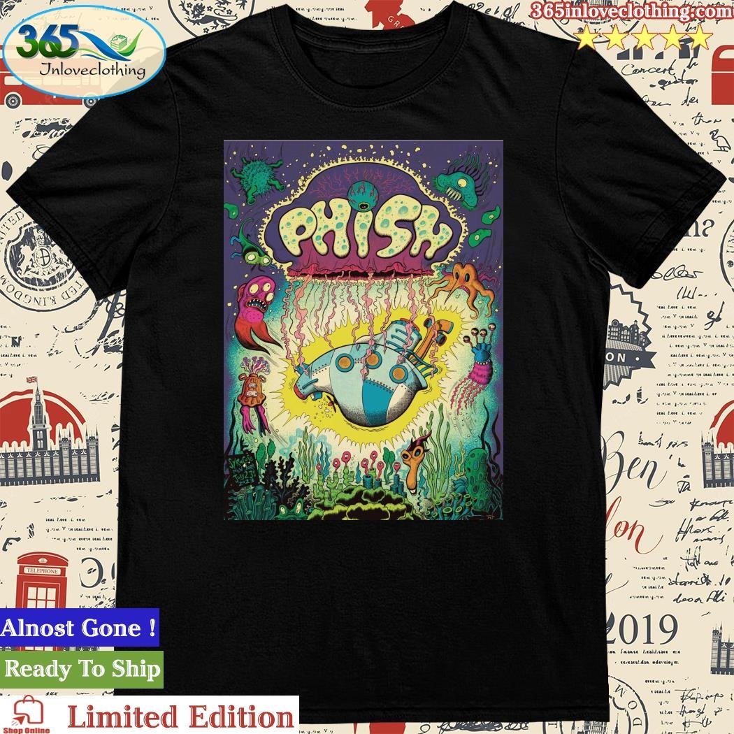 Official phish July 23, 2023 State St, Syracuse NY Poster shirt
