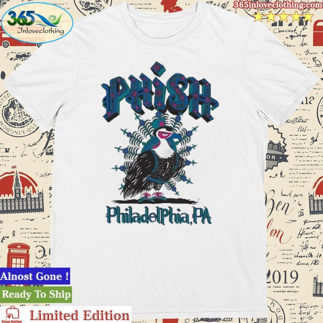 Official phish Philadelphia, PA 2023 Shirt