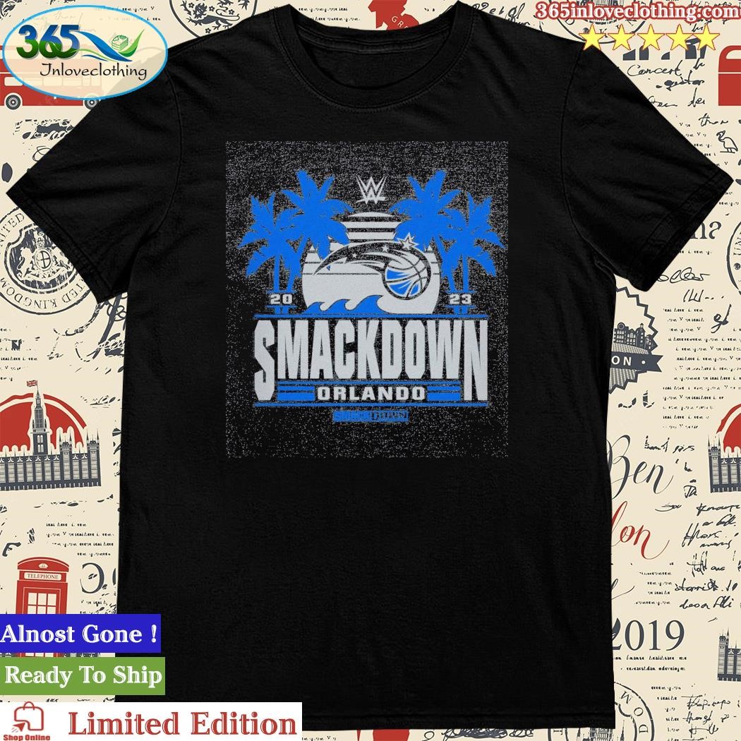 Official sportiqe Smackdown X Orlando Magic T-Shirt
