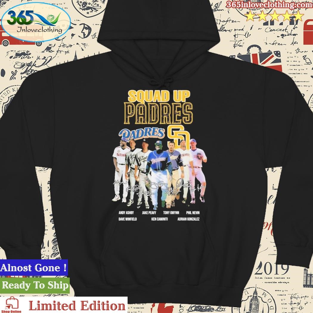 Official squad Up San Diego Padres Shirt, hoodie, sweater, long