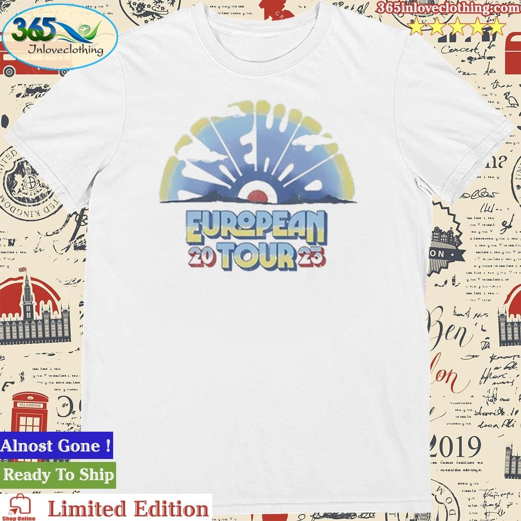 Official the Who European 2023 Tour Shirt