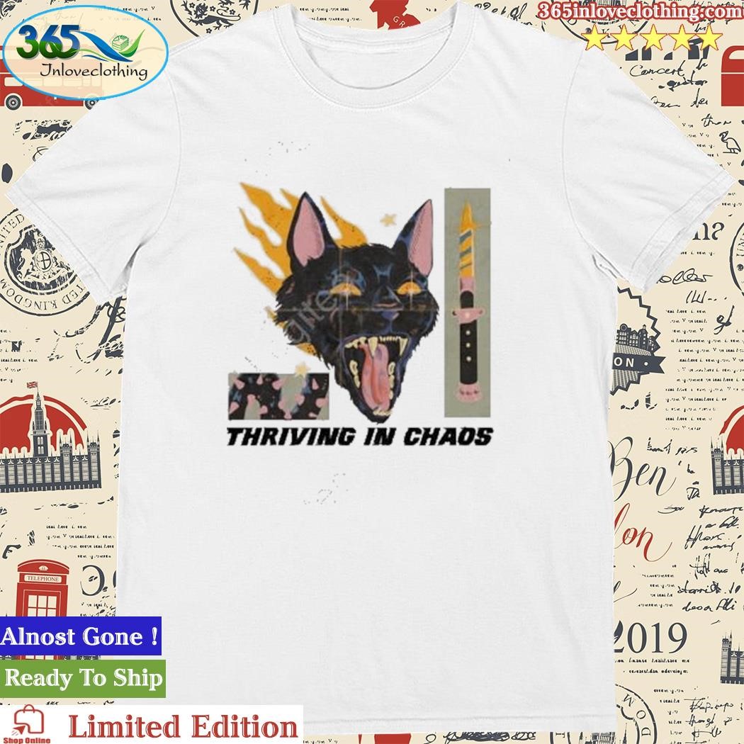 Official thriving In Chaos Cat Shirts