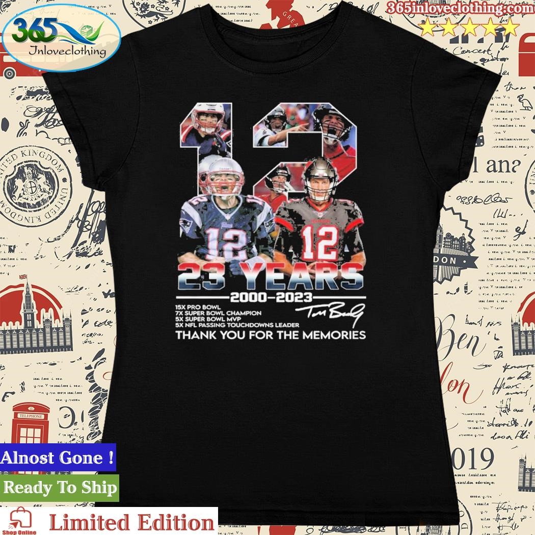 Tom Brady 23 Shirt, Tom Brady NFL T-Shirt for Men Women, Tom