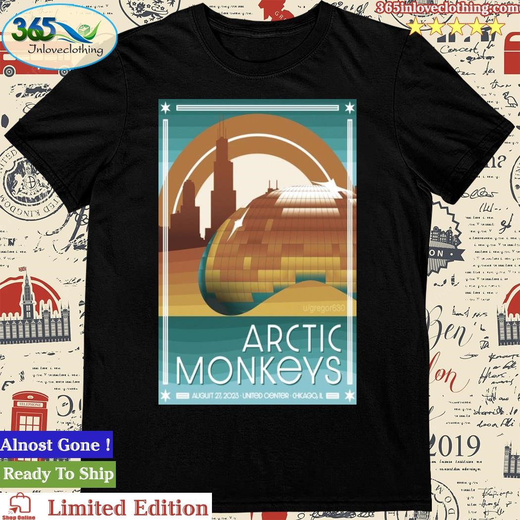 2023 Arctic Monkeys Clarkston Tour Poster Shirt