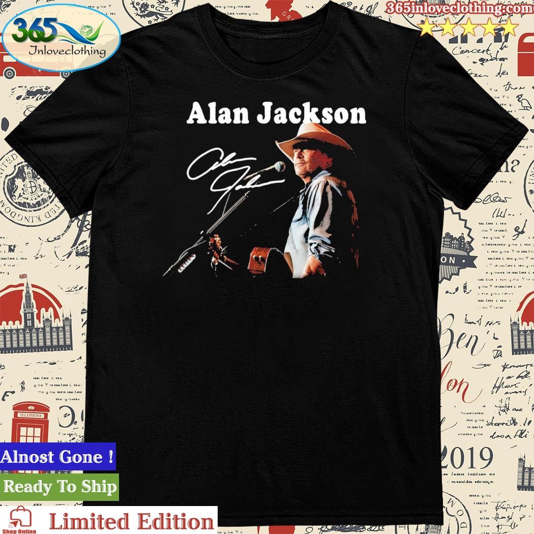 Alan Jackson Signature Shirt