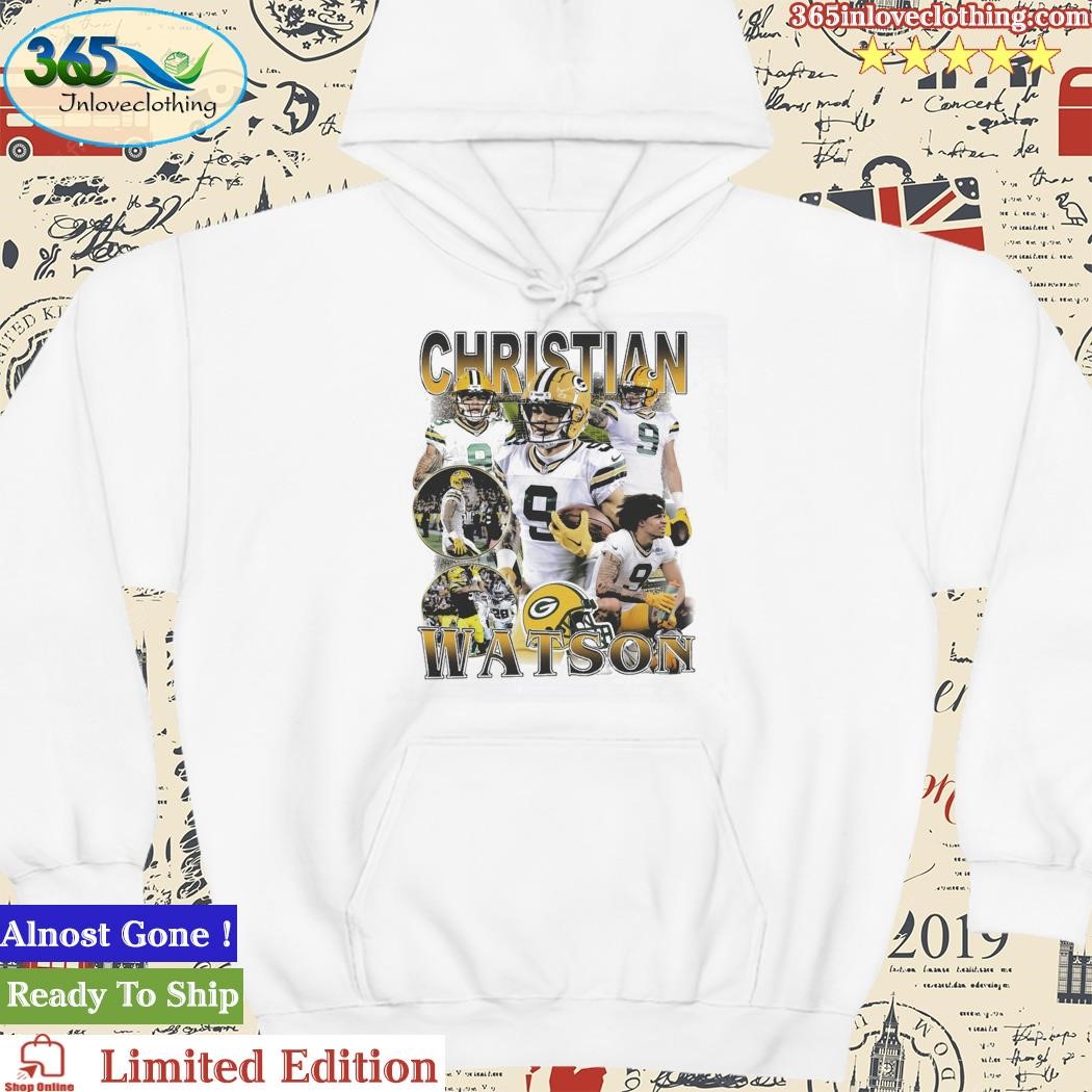 Christian Watson Green Bay Packers number 9 shirt, hoodie, sweater, long  sleeve and tank top