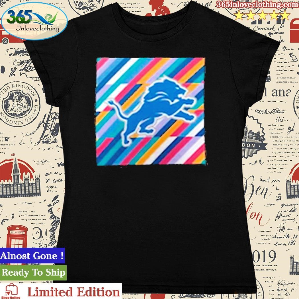 Detroit Lions Crucial Catch Sideline Women's Nike NFL T-Shirt.